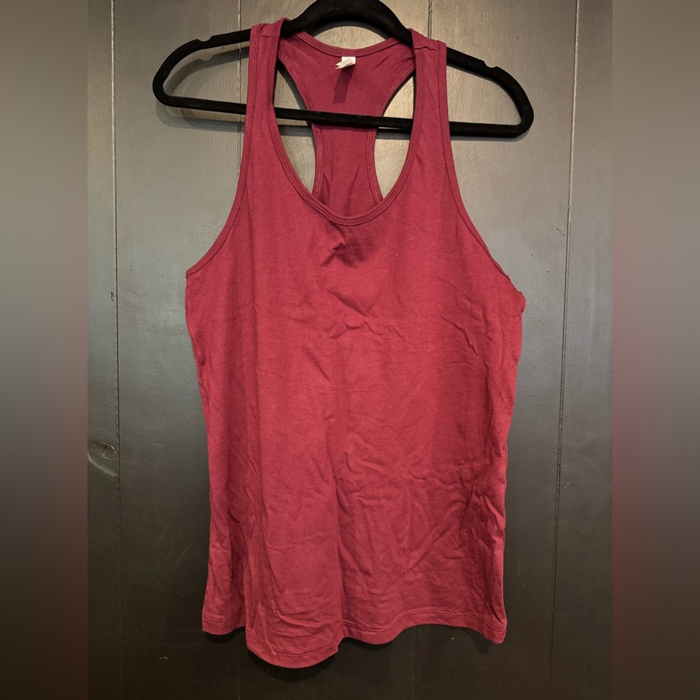 Bella Canvas Maroon Tank Top